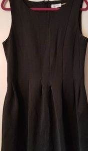 Pleated Black Calvin Klein Dress